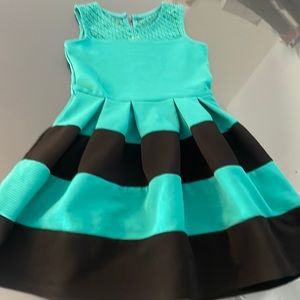 Real and black party dress